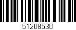 Código de barras (EAN, GTIN, SKU, ISBN): '51208530'