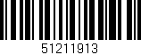 Código de barras (EAN, GTIN, SKU, ISBN): '51211913'