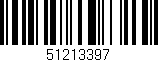 Código de barras (EAN, GTIN, SKU, ISBN): '51213397'