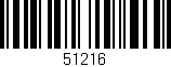 Código de barras (EAN, GTIN, SKU, ISBN): '51216'
