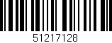 Código de barras (EAN, GTIN, SKU, ISBN): '51217128'