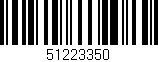 Código de barras (EAN, GTIN, SKU, ISBN): '51223350'