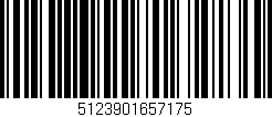 Código de barras (EAN, GTIN, SKU, ISBN): '5123901657175'
