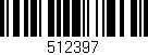 Código de barras (EAN, GTIN, SKU, ISBN): '512397'