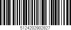Código de barras (EAN, GTIN, SKU, ISBN): '5124202902827'