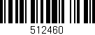 Código de barras (EAN, GTIN, SKU, ISBN): '512460'