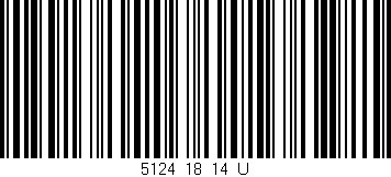 Código de barras (EAN, GTIN, SKU, ISBN): '5124_18_14_U'