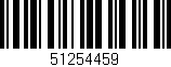 Código de barras (EAN, GTIN, SKU, ISBN): '51254459'