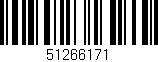 Código de barras (EAN, GTIN, SKU, ISBN): '51266171'