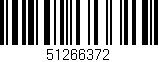 Código de barras (EAN, GTIN, SKU, ISBN): '51266372'
