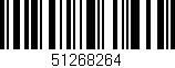 Código de barras (EAN, GTIN, SKU, ISBN): '51268264'