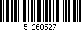 Código de barras (EAN, GTIN, SKU, ISBN): '51268527'