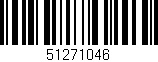 Código de barras (EAN, GTIN, SKU, ISBN): '51271046'