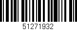 Código de barras (EAN, GTIN, SKU, ISBN): '51271932'