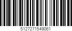 Código de barras (EAN, GTIN, SKU, ISBN): '5127271549061'