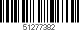 Código de barras (EAN, GTIN, SKU, ISBN): '51277382'