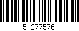 Código de barras (EAN, GTIN, SKU, ISBN): '51277576'