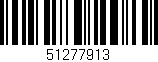 Código de barras (EAN, GTIN, SKU, ISBN): '51277913'