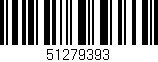 Código de barras (EAN, GTIN, SKU, ISBN): '51279393'