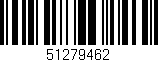 Código de barras (EAN, GTIN, SKU, ISBN): '51279462'