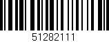 Código de barras (EAN, GTIN, SKU, ISBN): '51282111'