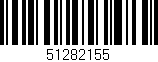 Código de barras (EAN, GTIN, SKU, ISBN): '51282155'