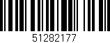 Código de barras (EAN, GTIN, SKU, ISBN): '51282177'
