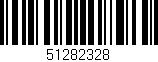 Código de barras (EAN, GTIN, SKU, ISBN): '51282328'