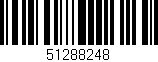 Código de barras (EAN, GTIN, SKU, ISBN): '51288248'