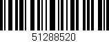 Código de barras (EAN, GTIN, SKU, ISBN): '51288520'