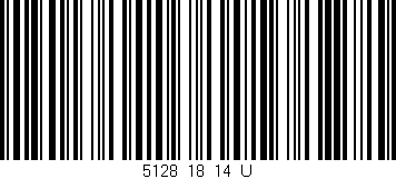 Código de barras (EAN, GTIN, SKU, ISBN): '5128_18_14_U'