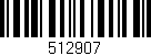 Código de barras (EAN, GTIN, SKU, ISBN): '512907'