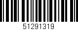 Código de barras (EAN, GTIN, SKU, ISBN): '51291319'