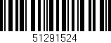 Código de barras (EAN, GTIN, SKU, ISBN): '51291524'