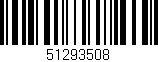 Código de barras (EAN, GTIN, SKU, ISBN): '51293508'