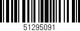 Código de barras (EAN, GTIN, SKU, ISBN): '51295091'