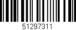 Código de barras (EAN, GTIN, SKU, ISBN): '51297311'