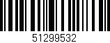 Código de barras (EAN, GTIN, SKU, ISBN): '51299532'