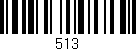 Código de barras (EAN, GTIN, SKU, ISBN): '513'