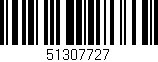 Código de barras (EAN, GTIN, SKU, ISBN): '51307727'