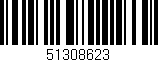 Código de barras (EAN, GTIN, SKU, ISBN): '51308623'