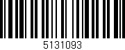 Código de barras (EAN, GTIN, SKU, ISBN): '5131093'