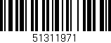 Código de barras (EAN, GTIN, SKU, ISBN): '51311971'