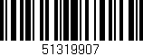 Código de barras (EAN, GTIN, SKU, ISBN): '51319907'