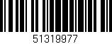 Código de barras (EAN, GTIN, SKU, ISBN): '51319977'