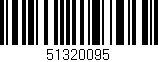 Código de barras (EAN, GTIN, SKU, ISBN): '51320095'