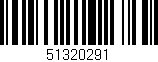 Código de barras (EAN, GTIN, SKU, ISBN): '51320291'
