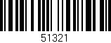 Código de barras (EAN, GTIN, SKU, ISBN): '51321'