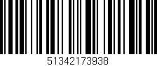 Código de barras (EAN, GTIN, SKU, ISBN): '51342173938'