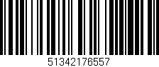 Código de barras (EAN, GTIN, SKU, ISBN): '51342176557'